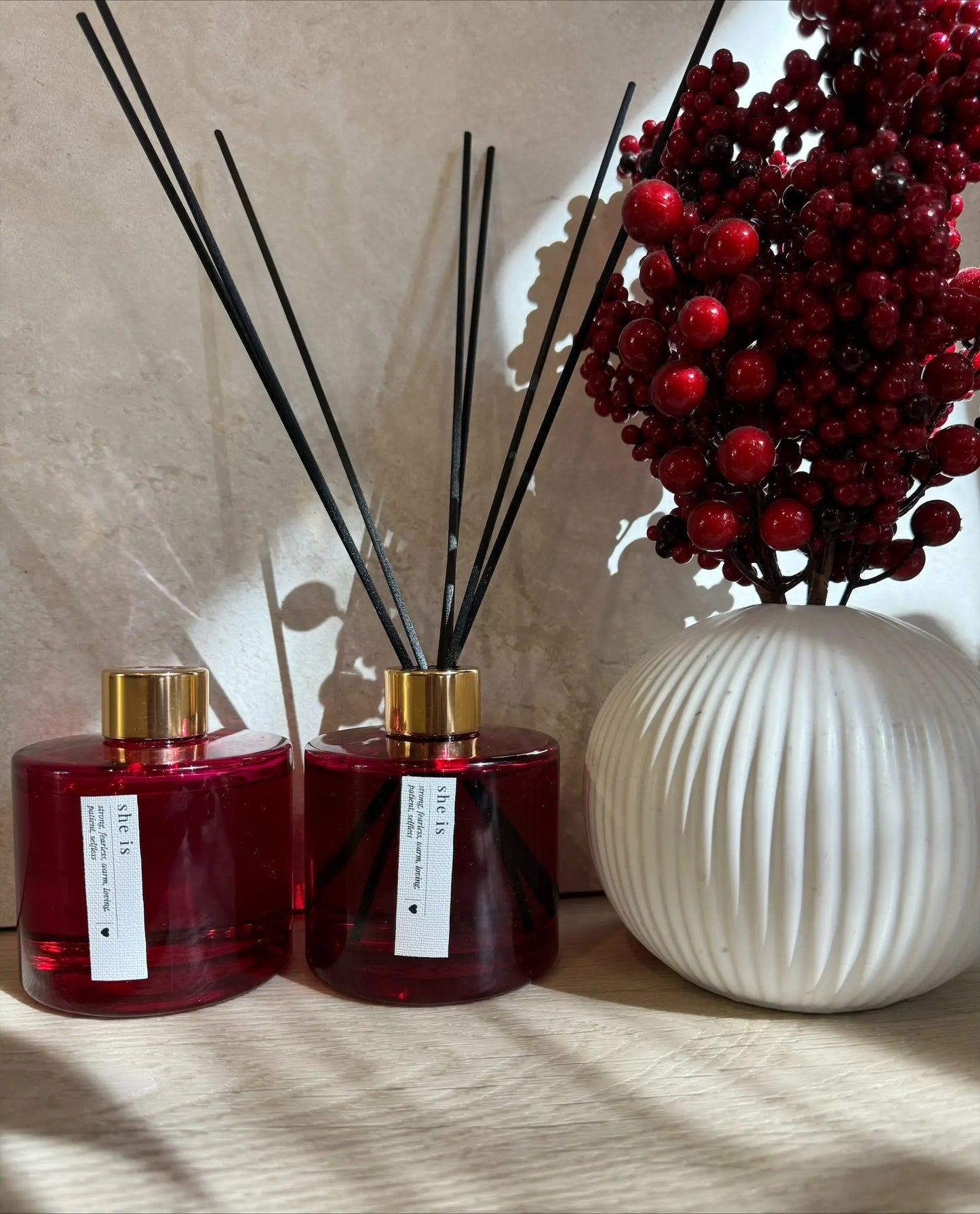 Majenta Reed Diffuser Hopearomas