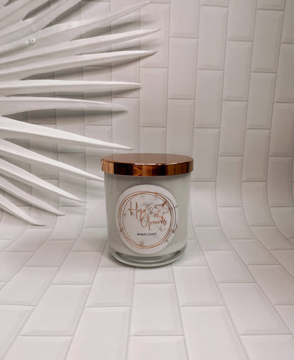 Amalfi Coast Rose gold Edition Candle Hopearomas