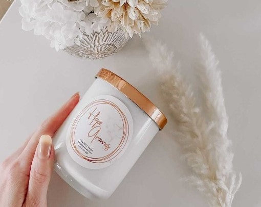 Amalfi Coast Rose gold Edition Candle Hopearomas